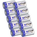 10x XCell CR2 Lithium-Batterie 3V 850mAh CR15H CR15H270...