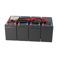 APC RBC12 kompatibler Ersatzakku CSB-SCD12 - 8x CSB GP1272 1