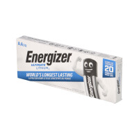 10x Energizer Ultimate Lithium AA Mignon L91 FR6 1,5V - 10 B