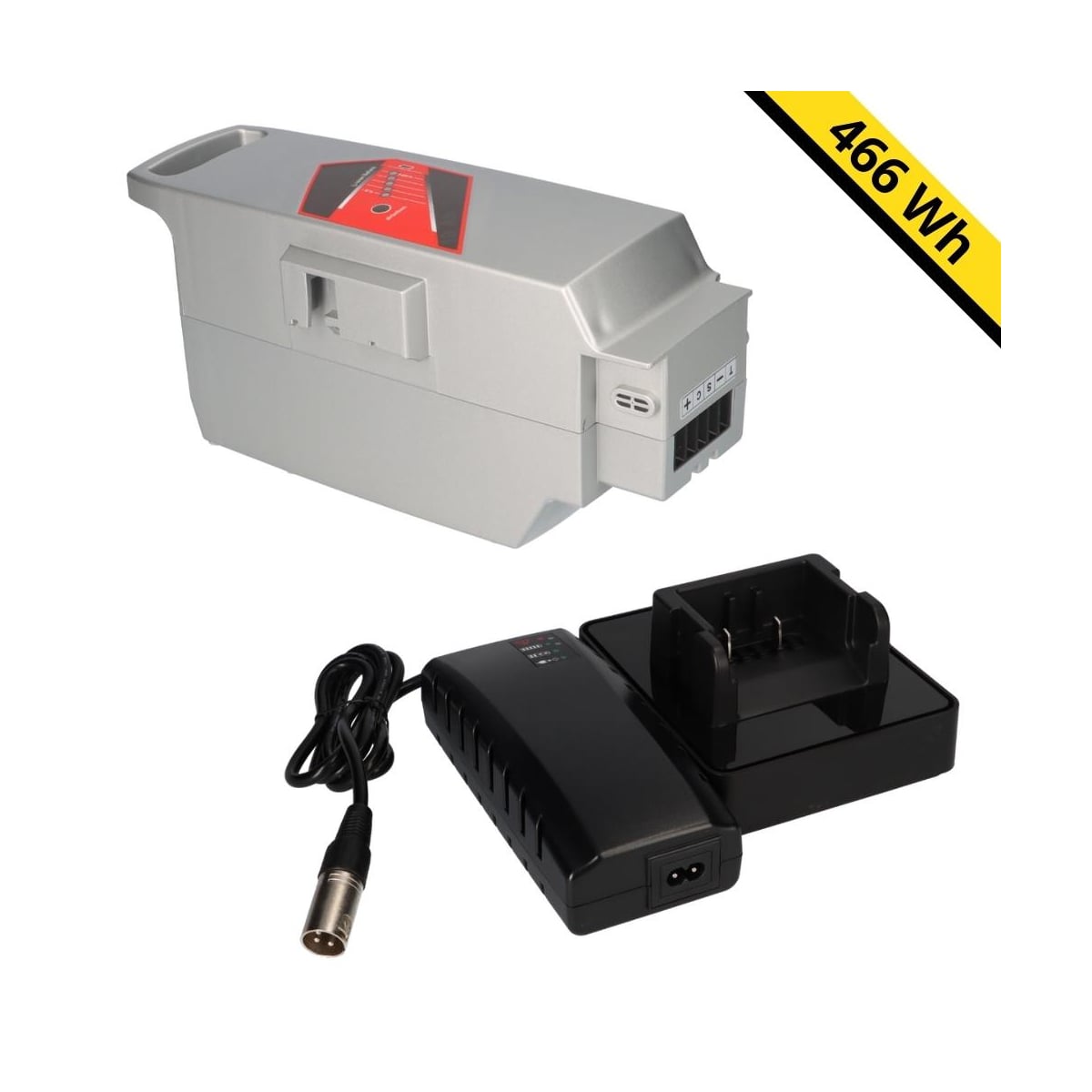 E-Bike Akku SET für Panasonic 26V 18Ah + Ladegerät 4A eBike Batterie Ersatzakku