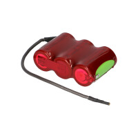 Notleuchtenakku 3,6V 2500mAh NiMH F1x3 – Sub-C –