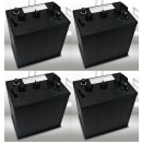 Ersatzakku Set 4x 6V 260Ah für Airo XS 7E XS 8E XS...