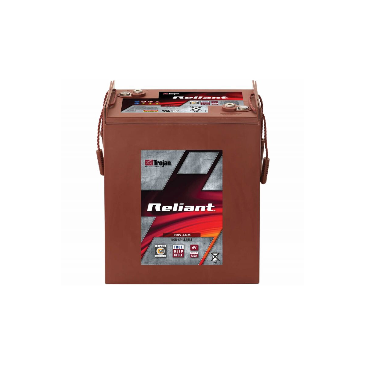 Trojan Reliant J305-AGM 6 V 310 Ah AGM Batterie