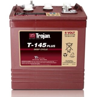 Traktionsbatterie Trojan T-145 Plus 6V 260Ah Deep Cycle ELPT-Anschluss