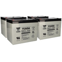 4x Yuasa Blei-Akku REC80-12I Pb 12V / 80 productbox