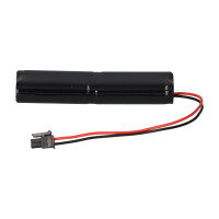Notleuchten-Akku 4,8V 1100mAh NiMH für Inotec 890021 4
