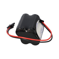 Notleuchten-Akku 4,8V 1100mAh NiMH – passend für 