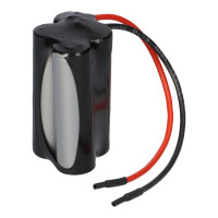 Notleuchten-Akku 4,8V 2200mAh NiMH Raute AA / Mignon 6