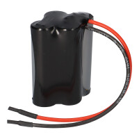 Notleuchten-Akku NiMH Akkupack Raute 4,8V NiMH 2,2 Ah 12cm o