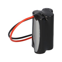 Notleuchten-Akku NiMH Akkupack Raute 4,8V NiMH 2,2 Ah 12cm o