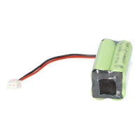 4,8V 600mAh AAA NiMH Mexcel Notleuchten-Akku NS4/600AAAHT Ka