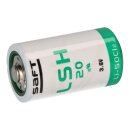 Saft Lithium 3,6V Batterie LSH 20 D - Zelle
