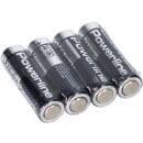 1,5V Panasonic AA Powerline Mignon Batterie LR6 4er Blister