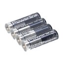 1,5V Panasonic AA Powerline Mignon Batterie LR6 4er Folie