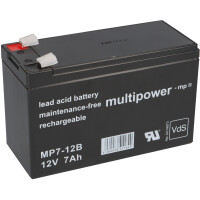 Multipower Blei Akku MP7-12B Pb 12V 7Ah  gallery