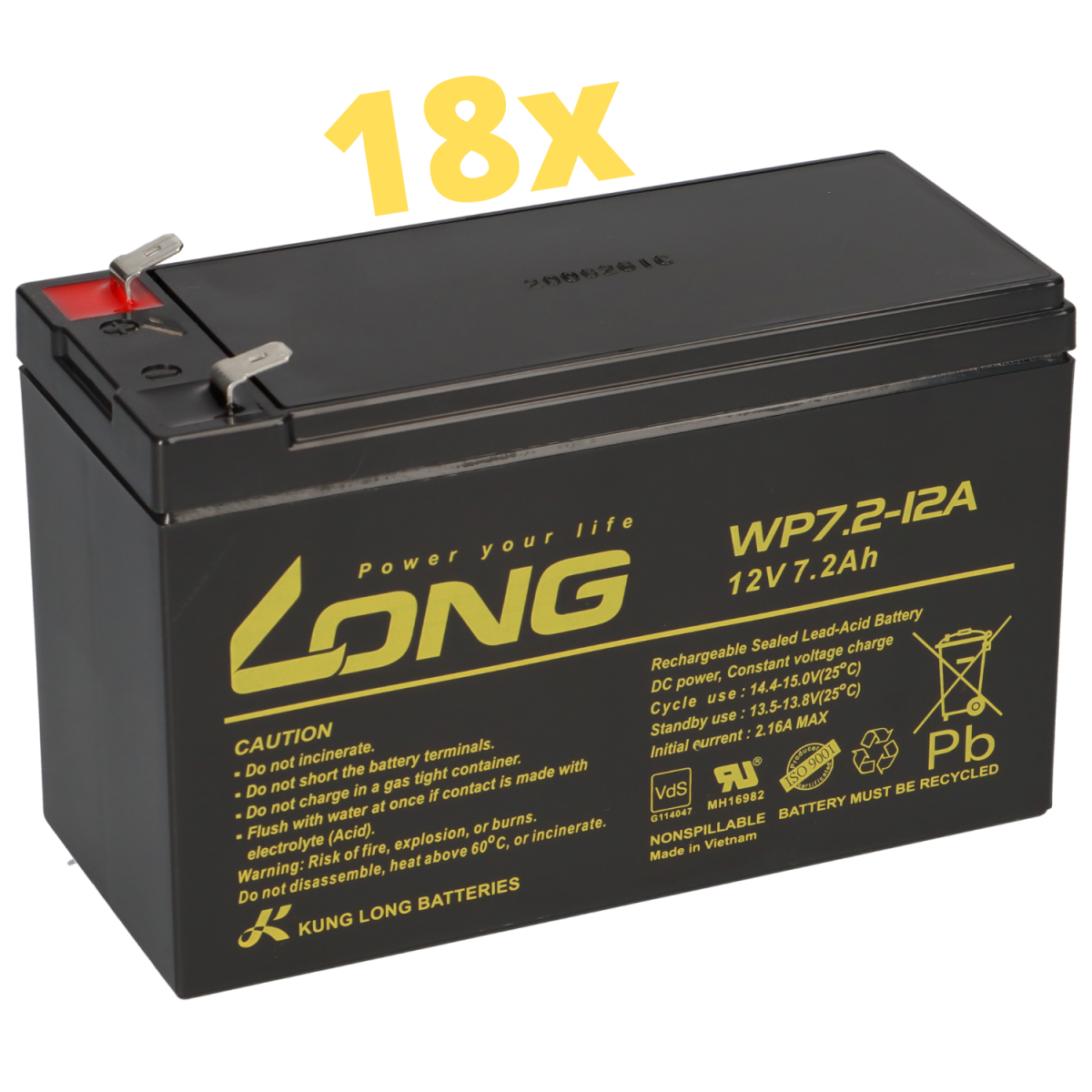 Ersatzakku für Benning Enertronic S 7,5kVA