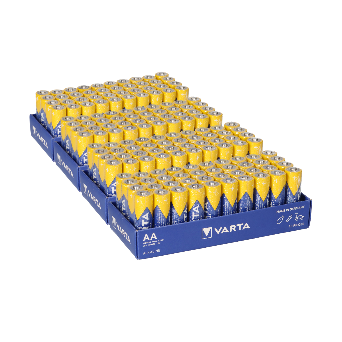 160x Varta Batterie Industrial AA LR06