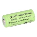 10x Akku Lady N X500NH ersetzt LR1, LR01, 4901, 4001, MX9100, 910A, E90 1,2V NI-MH 500mAh