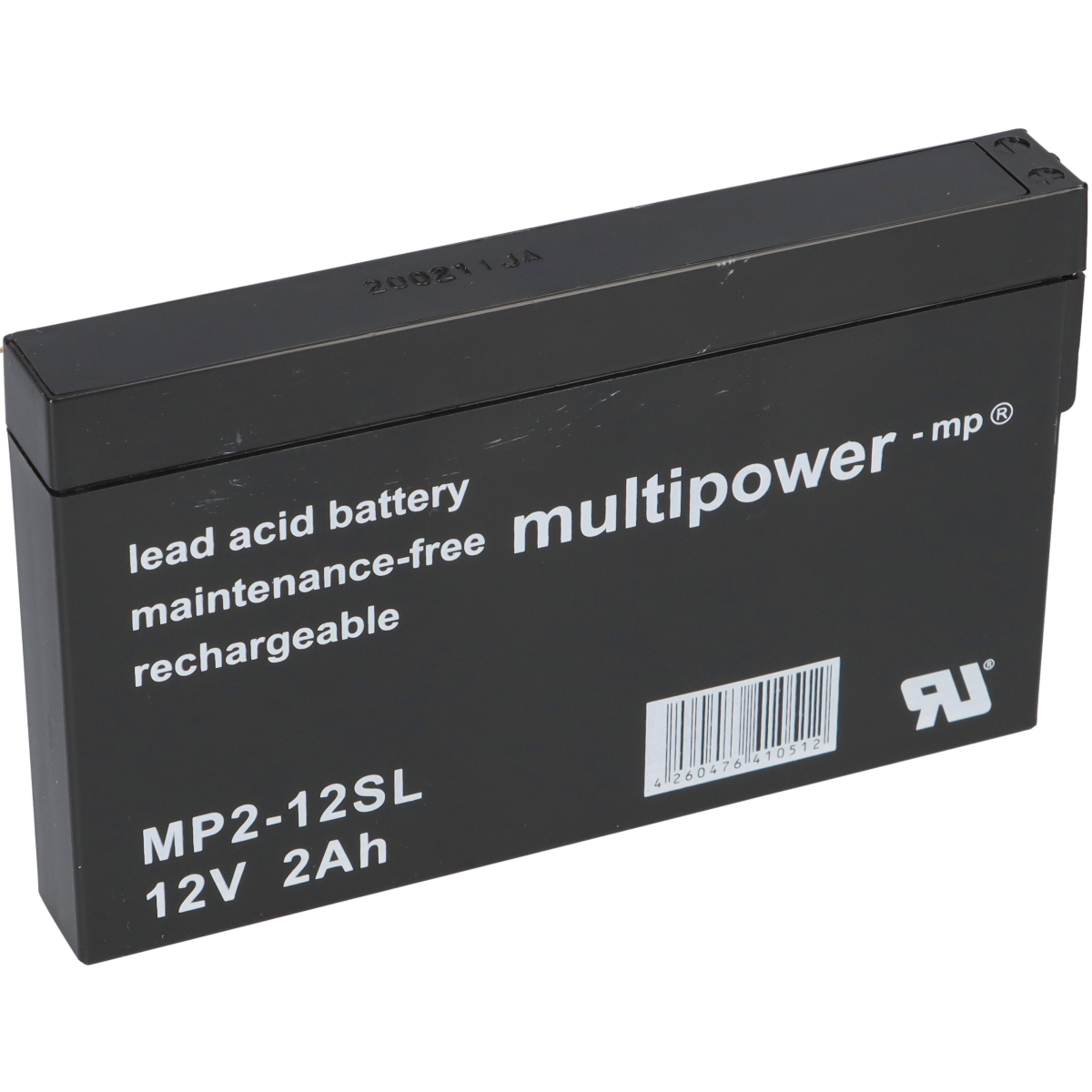 Multipower Blei-Akku MP2-12SL Pb 12V / 2,0Ah