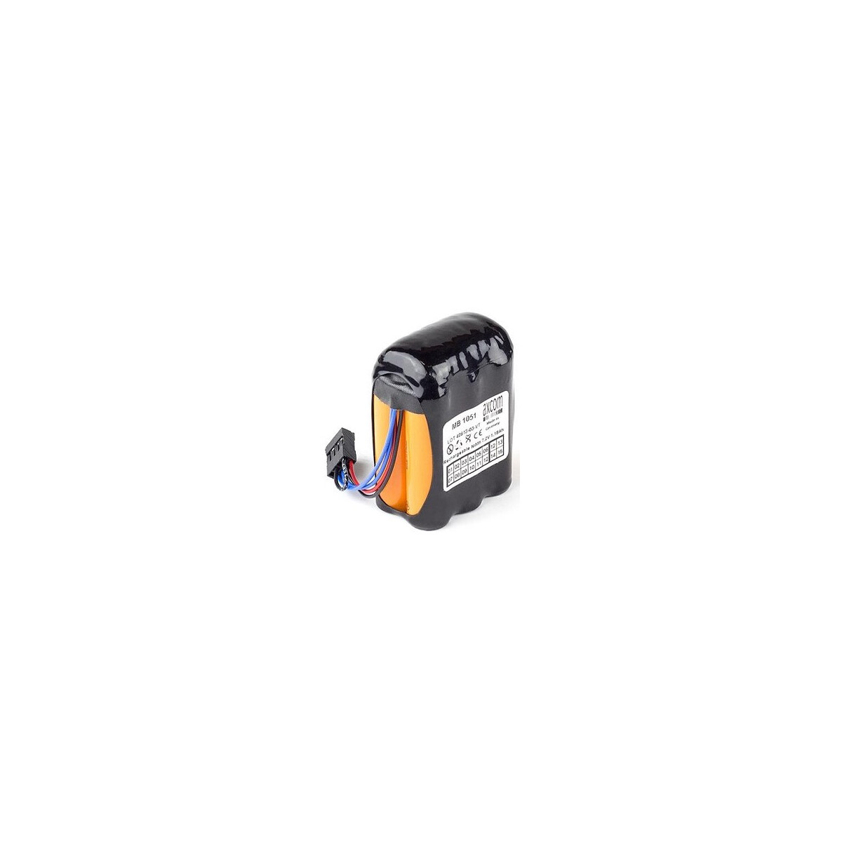 NiMH Akku für Dräger Oxylog 2000 – 7,2 V 1,18 Ah