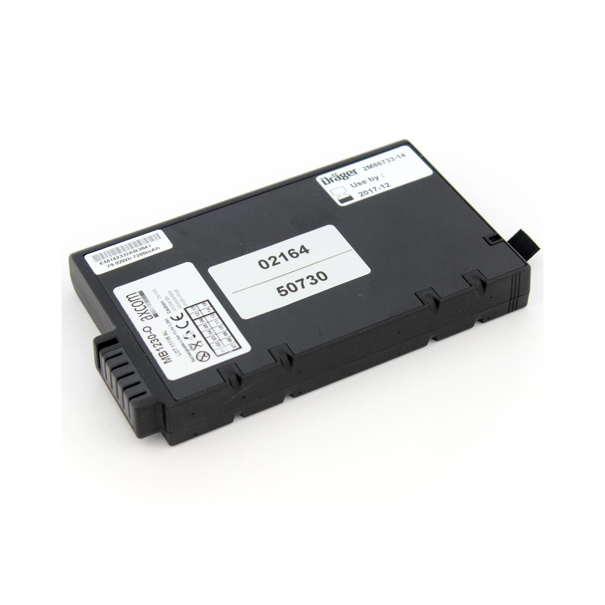 Li-Ion Akku für Dräger Oxylog 3000/3000 Plus/Oxylog 2000 Plus - 11,1V 7,2Ah