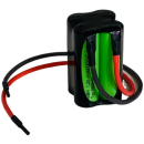 NiMH 4,8V 1800mAh F2x2 Mignon AA mit 20cm Kabel für...