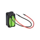 NiMH 4,8V 1800mAh F2x2 Mignon AA mit 20cm Kabel für Notleuchten