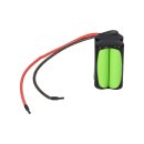 NiMH 4,8V 1800mAh F2x2 Mignon AA mit 20cm Kabel für Notleuchten