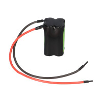 Notleuchten-Akku 4,8V 1800mAh NiMH F2x2 AA / Mignon 4