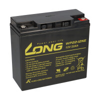 2x Kung Long WP22-12NE AGM-Akkus 12V 22Ah (24V) – f&uu