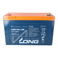 Kung Long WP-CWP100-12N 12V 100Ah AGM Bleiakku M8 3