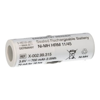 Heine Akku X-02.99.382 X-02.99.315 X0299382 X0299380 Ni-MH 3,5V 1000mAh