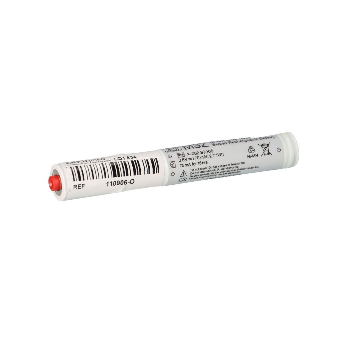 NiMH Akku Heine X-022.99.106 - 3,6V 0,77Ah