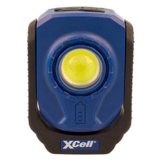 XCell Work Pocket 6W LED-Akku-Leuchte 360° schwenkbar mit Clip, beweglichem Haken Magnet, Micro-USB Ladebuchse