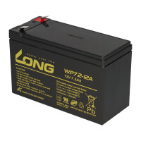 Kung Long WP7,2-12A F2 AGM Akku 12V 7,2Ah – passend f&