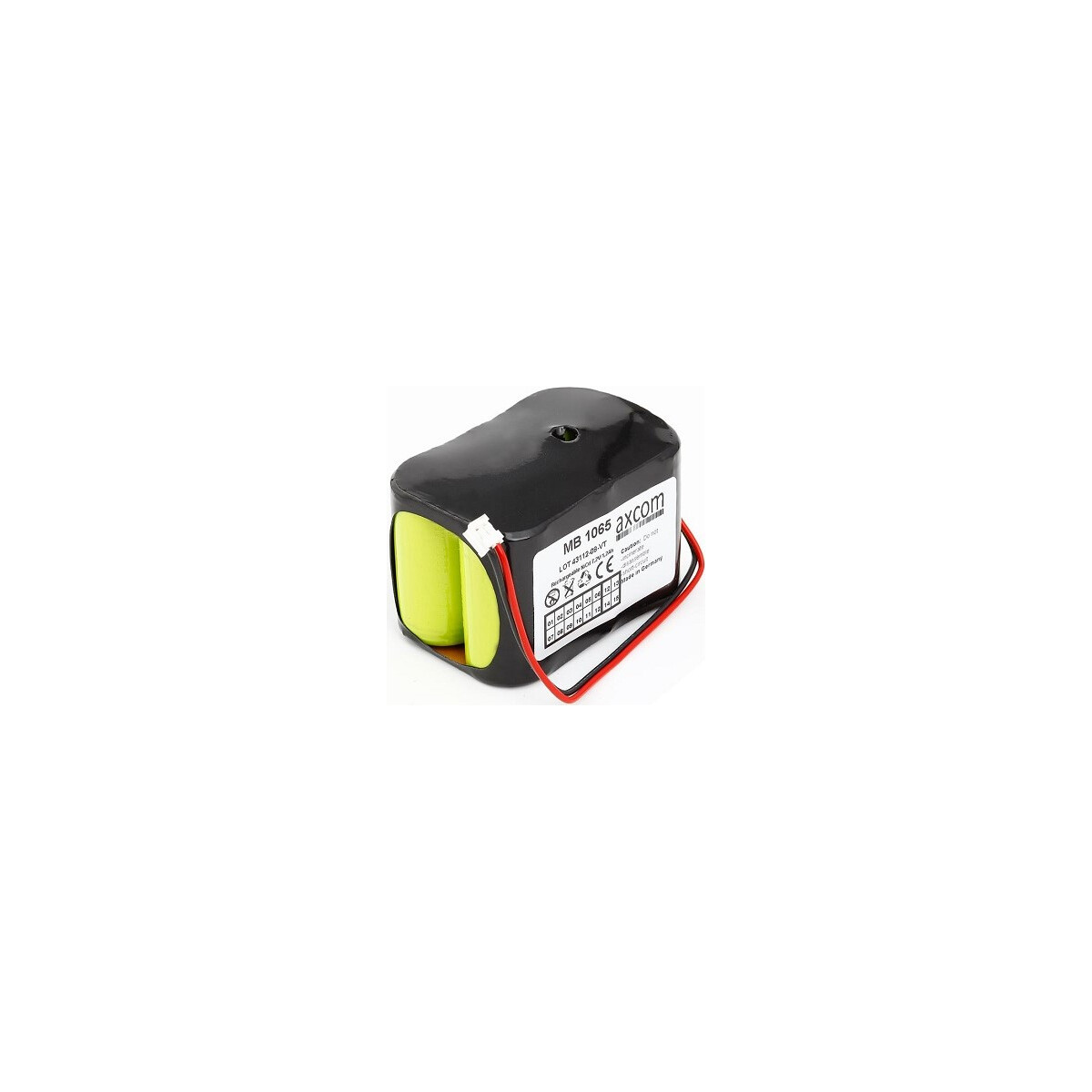 NiCd Akku für MGVG/Döring Combimat 2000 - 7,2V 1,2Ah