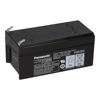 PB Akku Panasonic LC-R123R4PG für Nellcor Pulsoximeter - 12V 3,4Ah