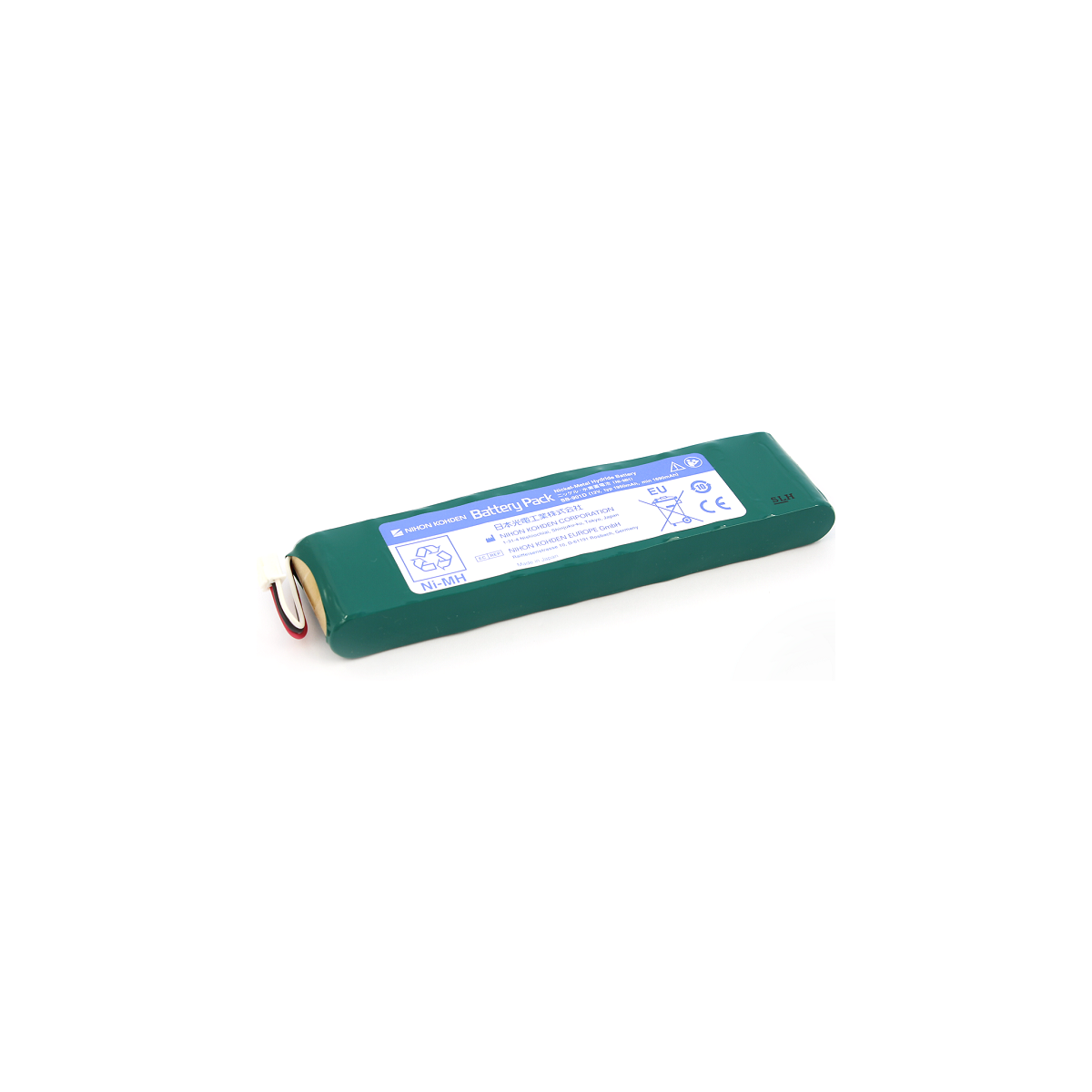 NiMH Akku für Nihon Kohden Cardiofax S Typ SB901D - 12V 1,95Ah