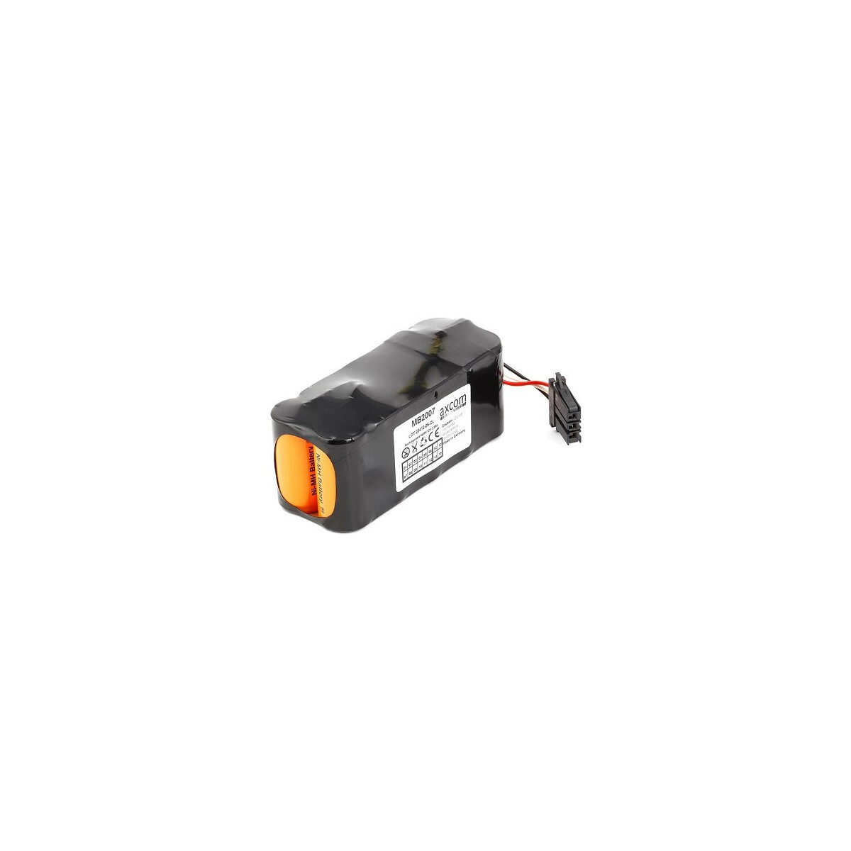 NiMH Akku für Nihon Kohden TEC-Serie 12V 2,8Ah (3Ah) – X065 / NKB-301V