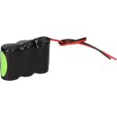 Akkupack 3,6V 4000 mAh C NiMH Notleuchten HT F1x3...