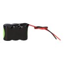 Akkupack 3,6V 4000 mAh C NiMH Notleuchten HT 20cm Kabel...