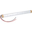 Akkupack 7,2V 4500mAh NiCd Notleuchten HT 20cm Kabel...