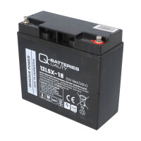 Q-Batteries 12LSX-18 12 V 19,6 Ah AGM 10-Jahres-Akku 6