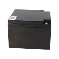 Q-Batteries 12LSX-24 12 V 24 Ah AGM 10-Jahres-Akku 5