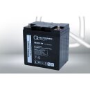 Q-Batteries 12LSX-28 12V 28Ah Blei-Vlies-Akku / AGM 10 Jahre