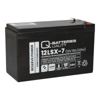 Q-Batteries 12LSX-7 12V 7Ah Blei-Vlies-A productbox