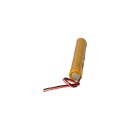 Akkupack 4,8V 4000mAh C NiMH Notleuchten HT 20cm Kabel L1x4