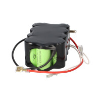 NiCd Akku für Metrax/Primedic Defibrillator B/M110 &nda