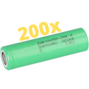 200x Samsung INR18650-25R 3,6V 2550mAh 8C 20A