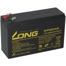 Kung Long WP1224W Bleiakku AGM 12V 6Ah Hochstrom